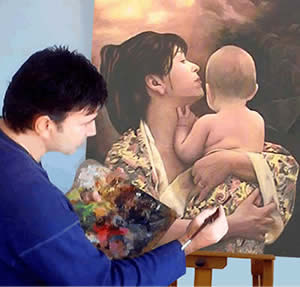 LazaR painting El Nido