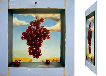 61 Grapes Metal print