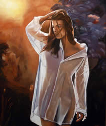 Path of forgotten dreams | Oil on canvas - 30 x 25 inch